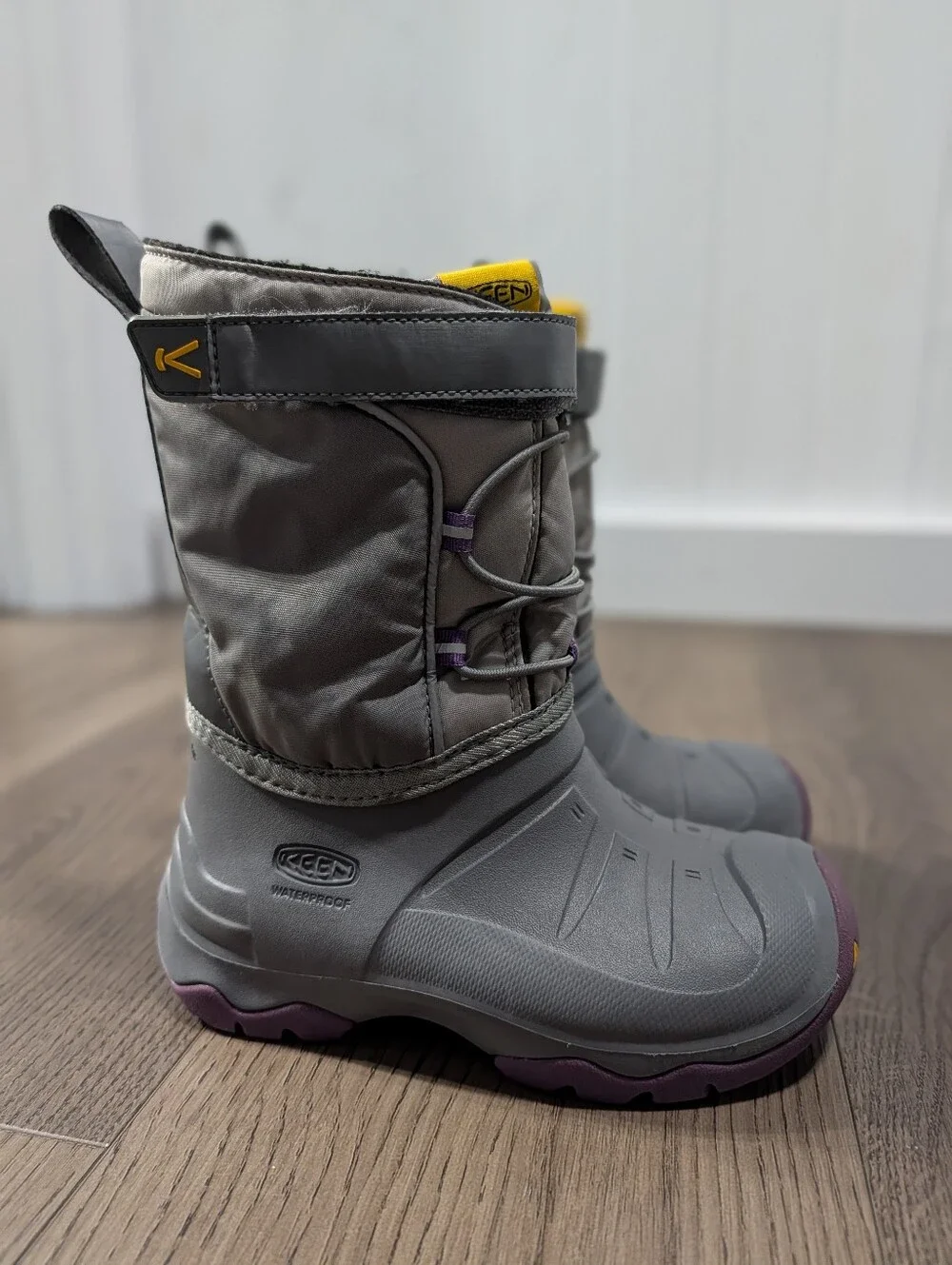 KEEN Little Kids Lumi Waterproof Snow Boots